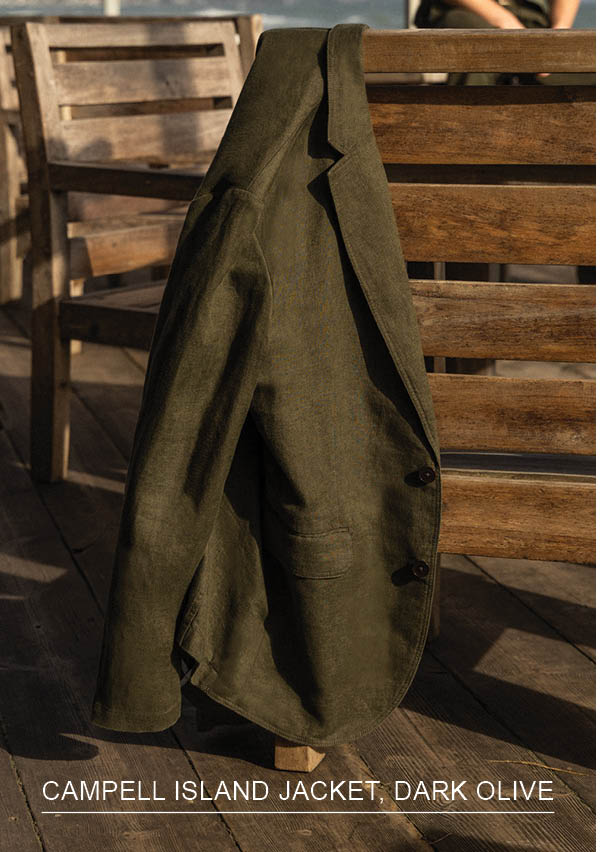 Shop Campbell Island Jacket, Dark Olive online and instore at Rodd & Gunn