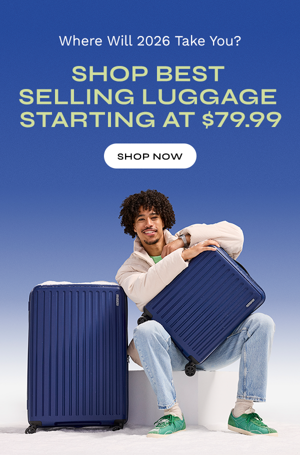 Shop Luggage Starting at $79.99