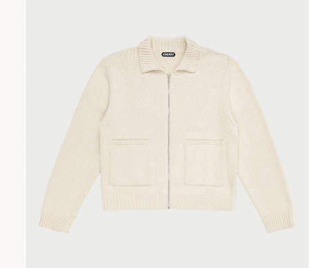 Cotton Knit Club Jacket