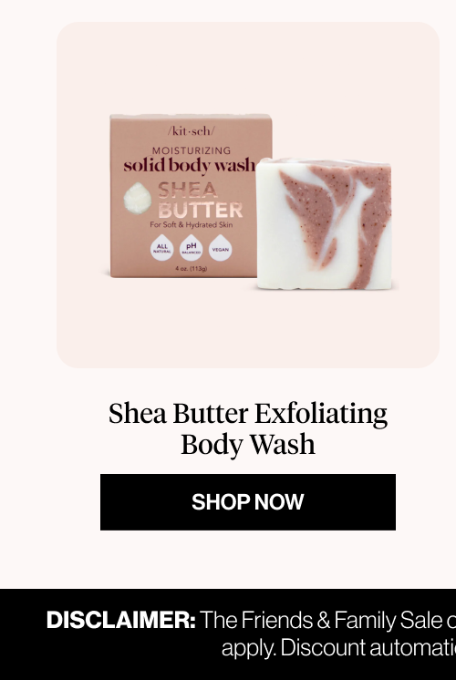 Shea Butter Exfoliating Body Wash