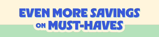 Even More Savings on Must-Haves up to 50% off Planners SHOP PLANNERS