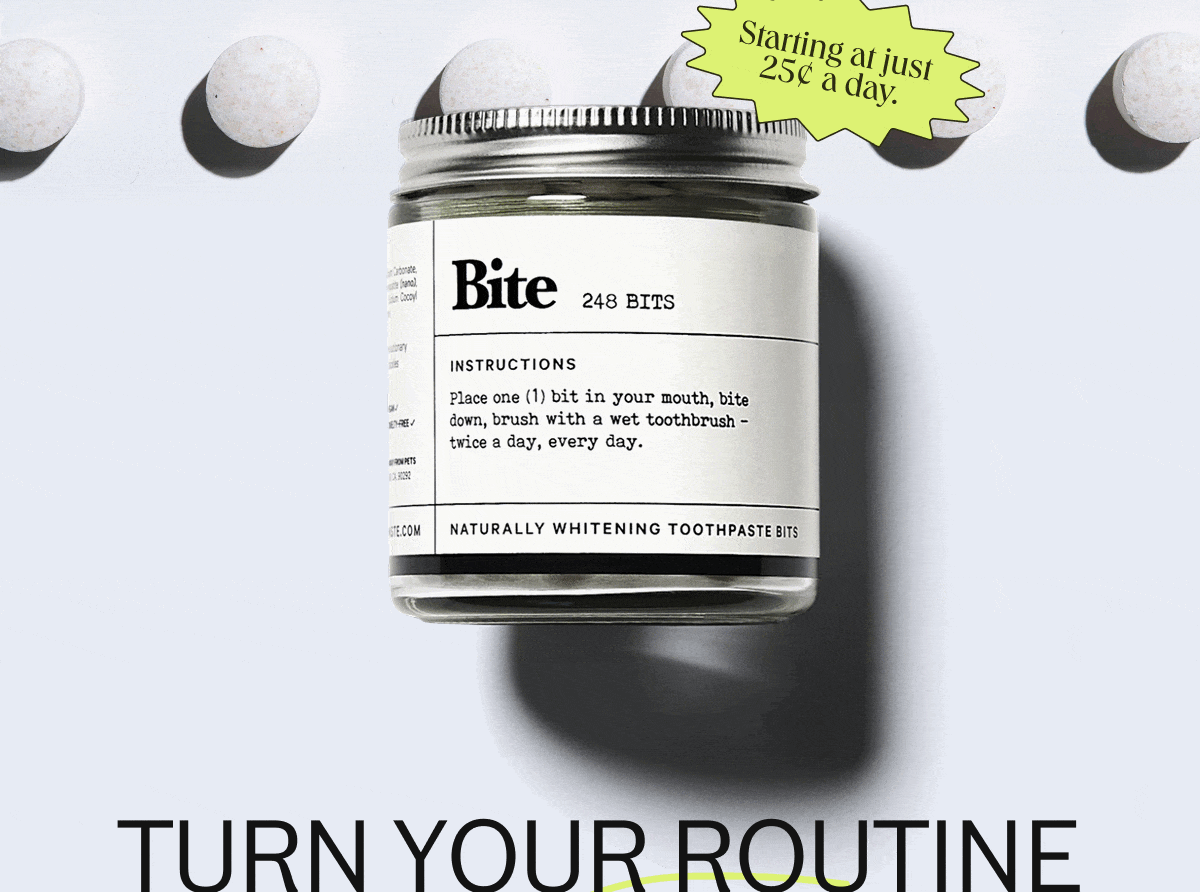 turn your routine into a ritual