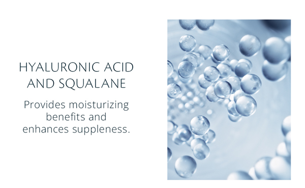  HYALURONIC ACID AND SQUALANE