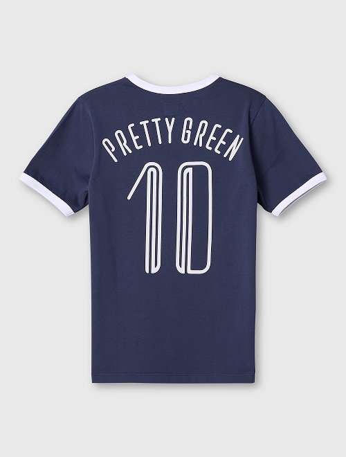 blue jules ringer tee