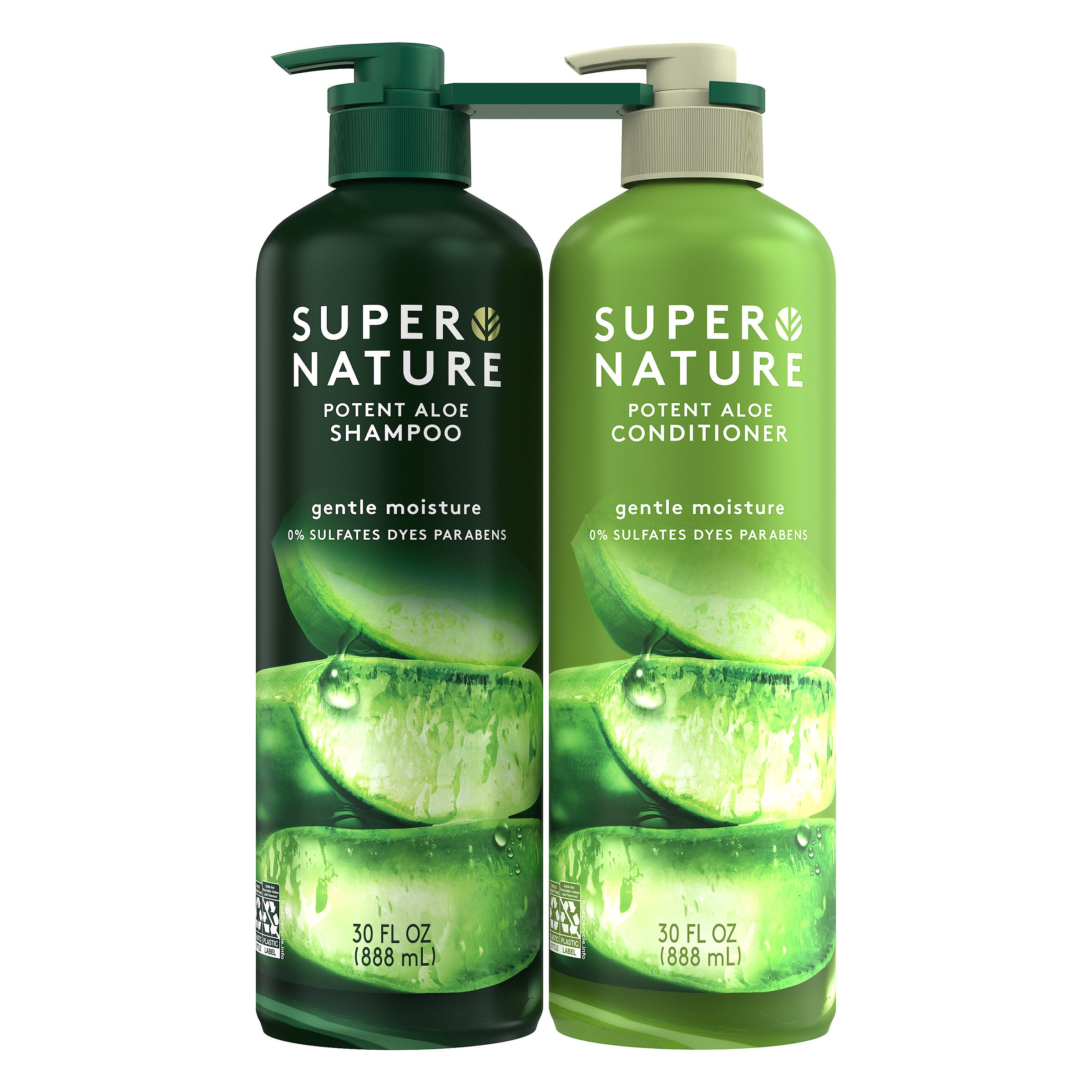 Super Nature Potent Aloe Shampoo and Conditioner Set