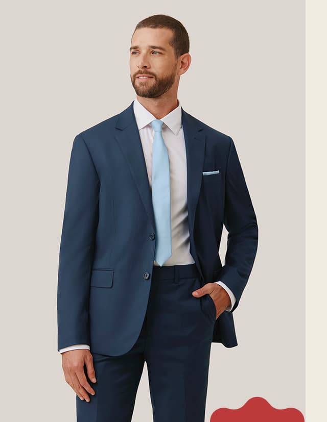 Shop Navy Taylor Suit
