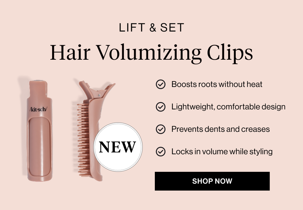 Lift & Set. Hair Volumizing Clips. Boosts roots without heat  Lightweight, comfortable design  Prevents dents and creases  Locks in volume while styling