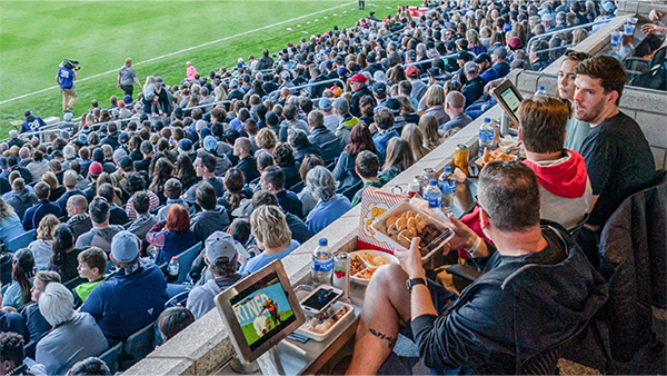Get a great view of the action with a 4- to 6-person Loge Box