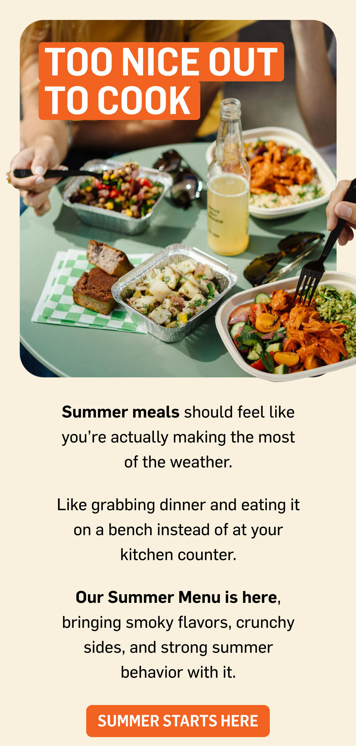 Summer starts here