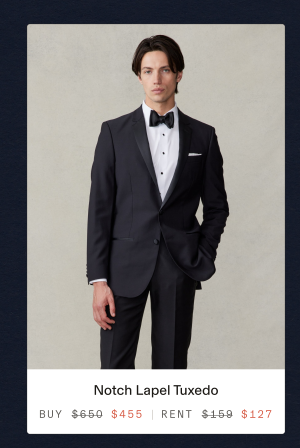 Notch Lapel Tuxedo