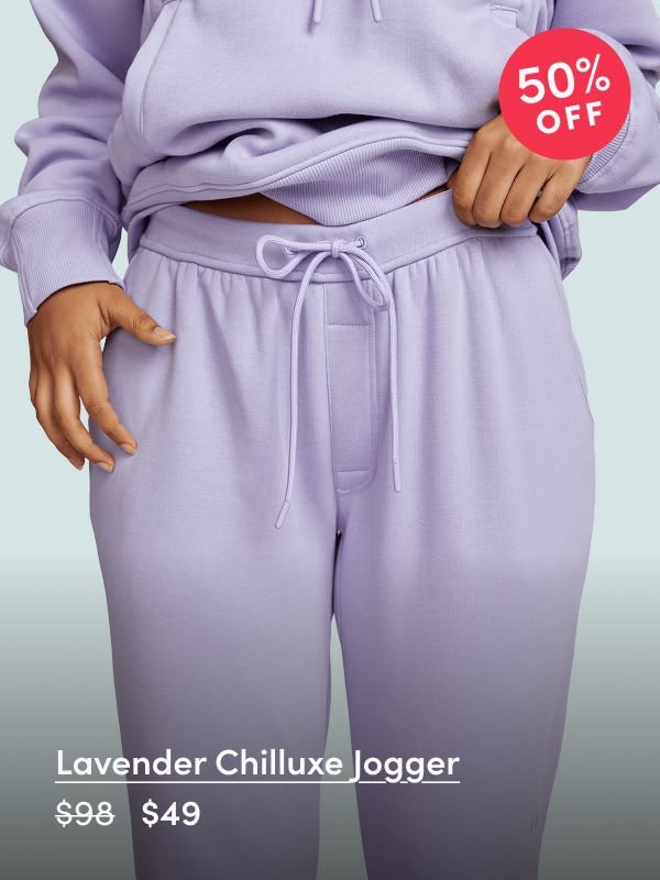 Lavender Chilluxe Jogger. Shop now 41% off!