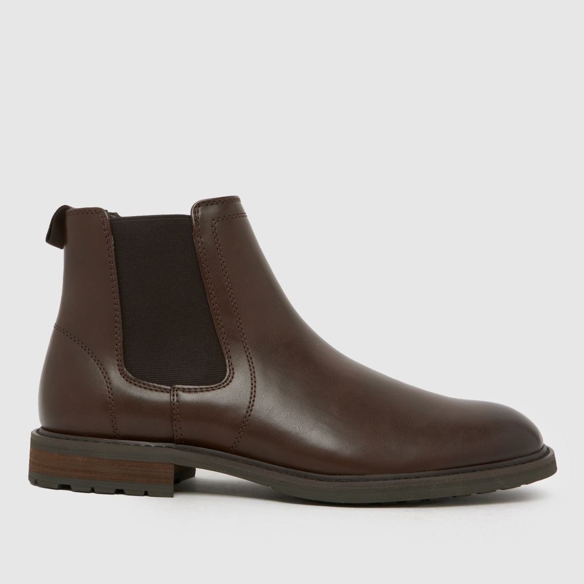 An image of brown schuh chelsea boot