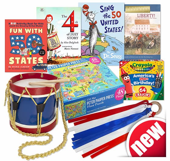 Americas 250th Elementary Enrichment Package for Grades K-3