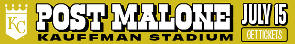 Post Malone at Kauffman Stadium - July 15 - Get Tickets