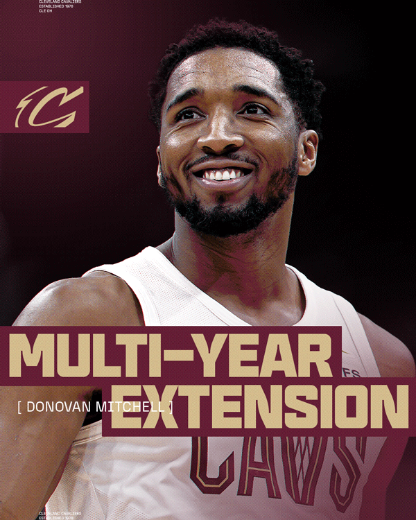 Donovan Mitchell signs a multi-year extension