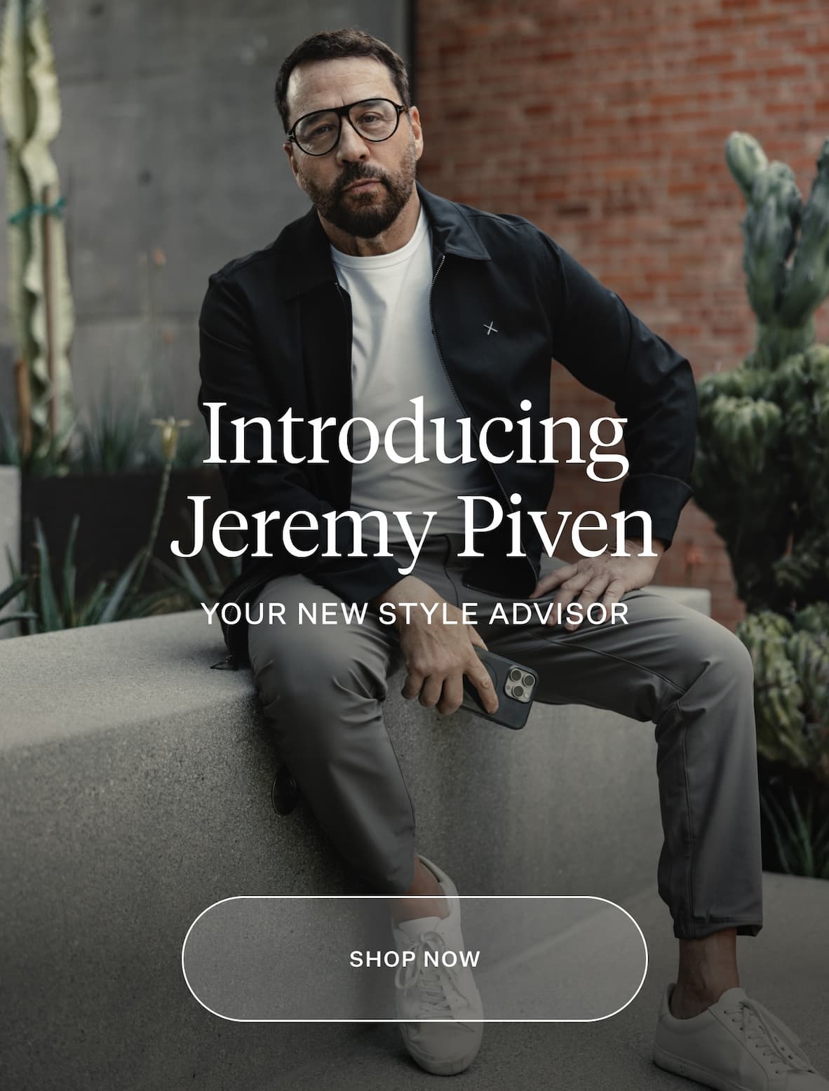 Introducing Jeremy Piven - Your New Style Advisor