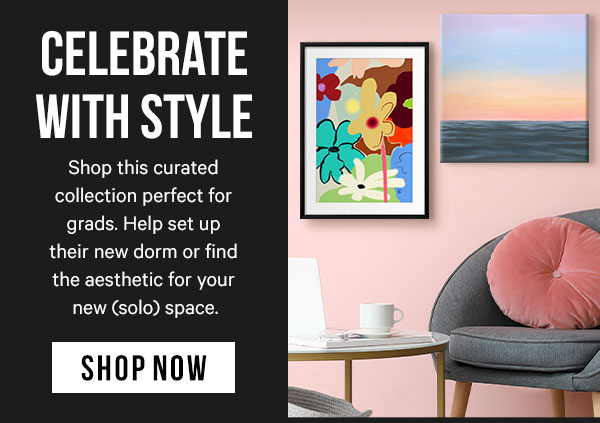 Celebrate With Style: Shop this curated collection perfect for grads. Help set up their new dorm or find the aesthetic for your new (solo) space