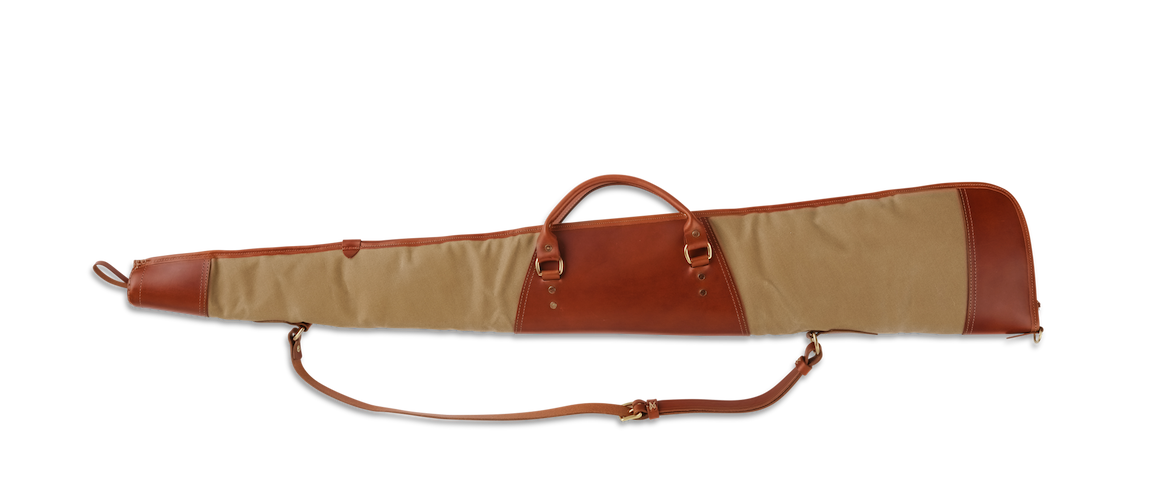 King Ranch Waxed Canvas Shotgun Case