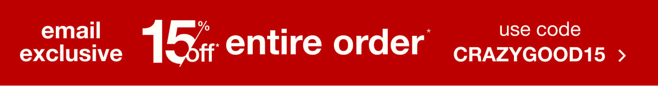 Save More with CrazyGood15