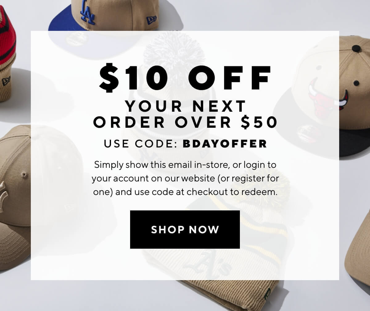 $10 off your next order