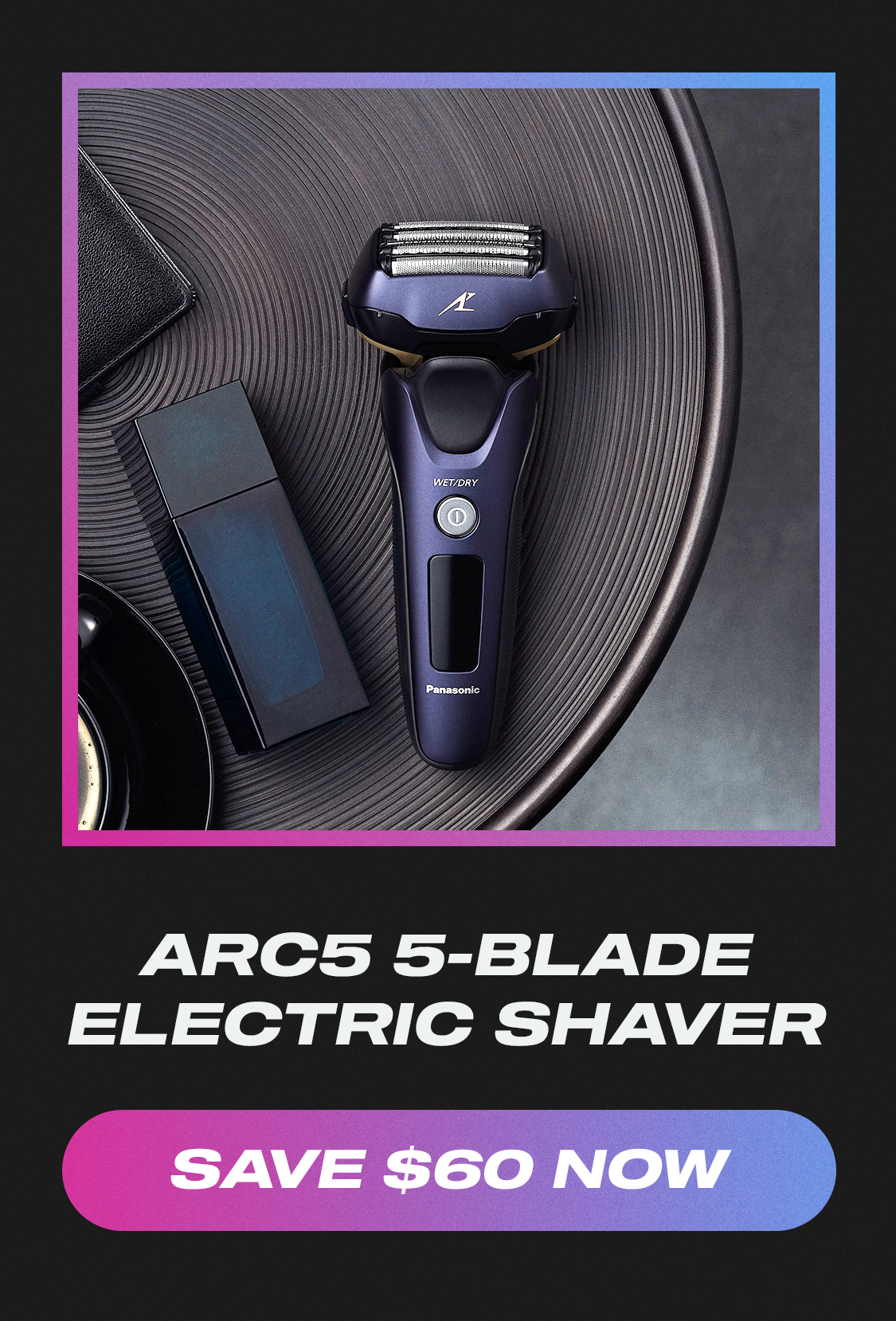 ARC5 Advanced 5-Blade Men's Electric Shaver - Save $60 Now