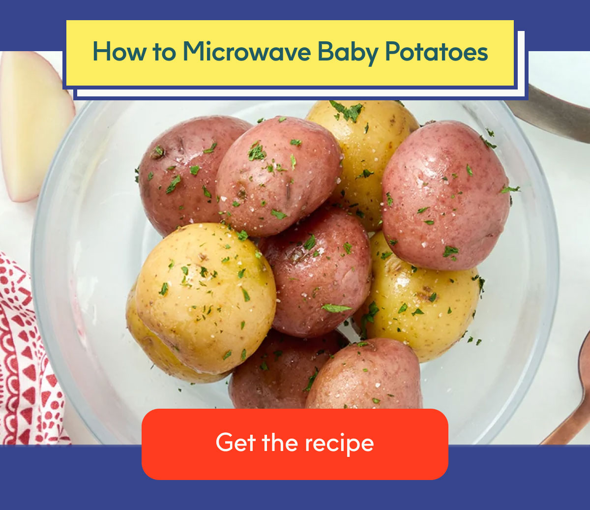 How to Microwave Baby Potatoes