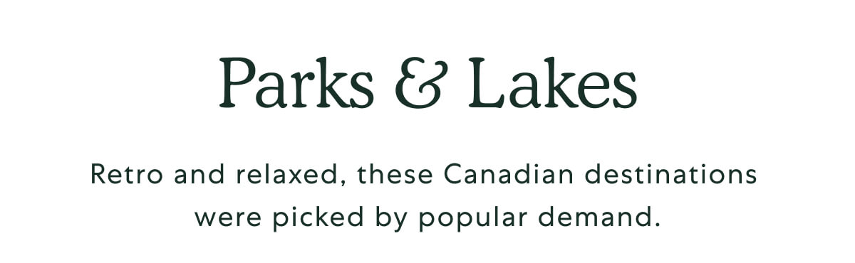 Parks & Lakes