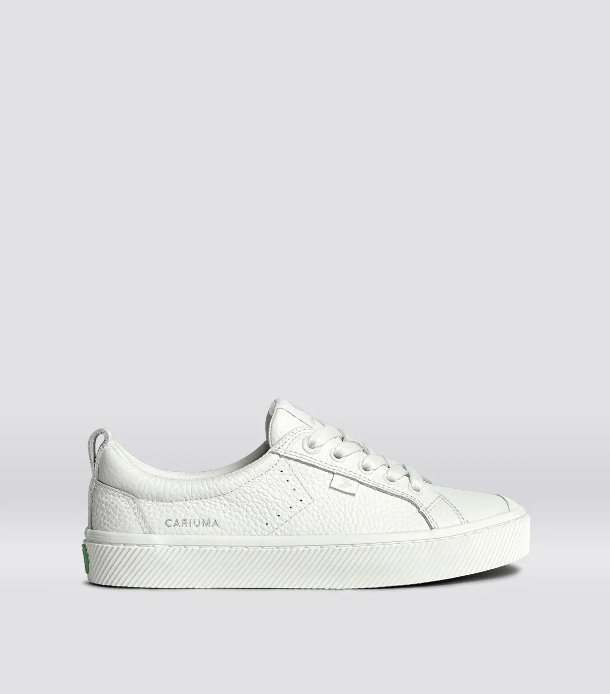 OCA Pebbled Leather White
