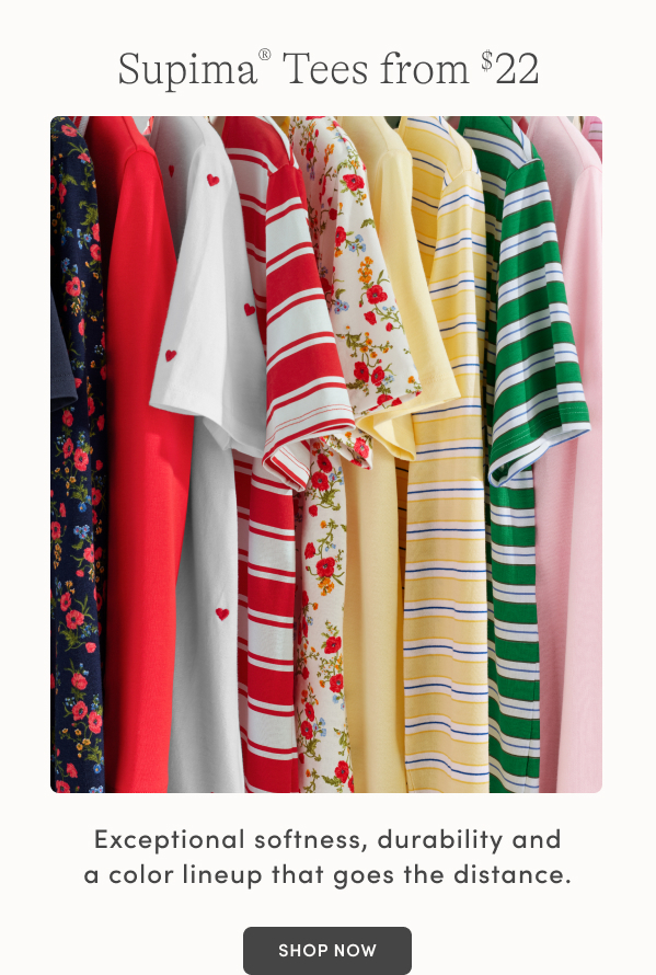 Supima from $22