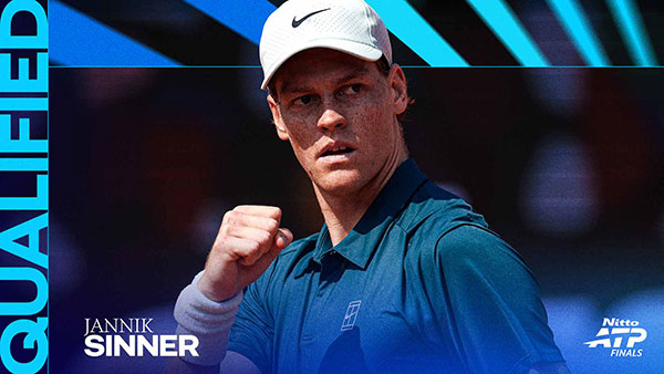 Jannik Sinner, Qualified | Nitto ATP Finals