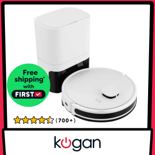 Kogan SmarterHome™ LX16 Robot Vacuum Cleaner and Mop with Auto-Empty Dock Product Image