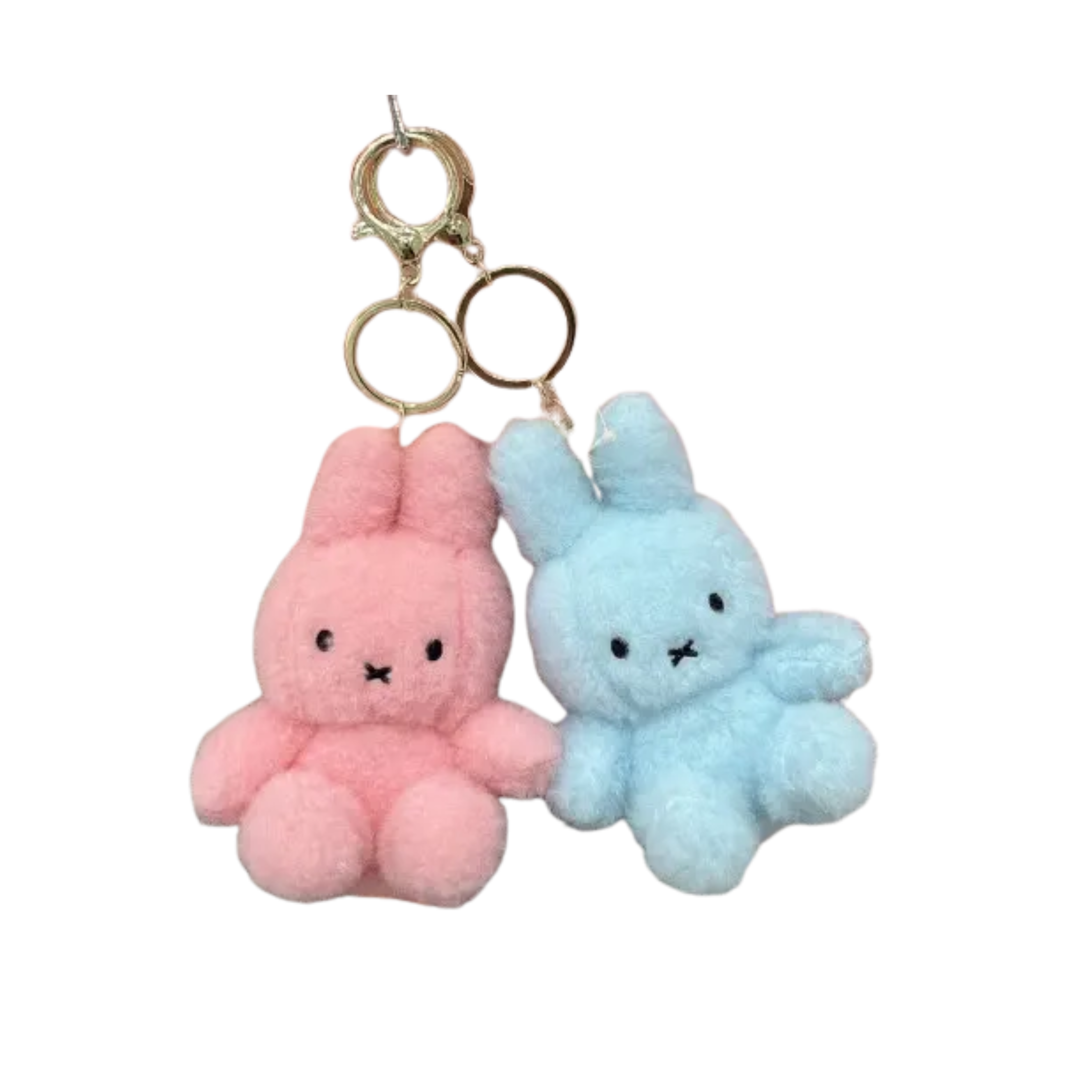 Image of Miffy Limited Creamy Soft Color Fluffy Key Ring Bag Charm