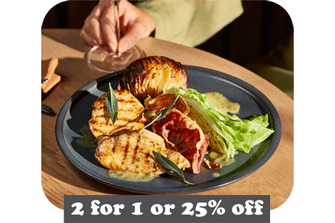 2 for 1/ 25% Off