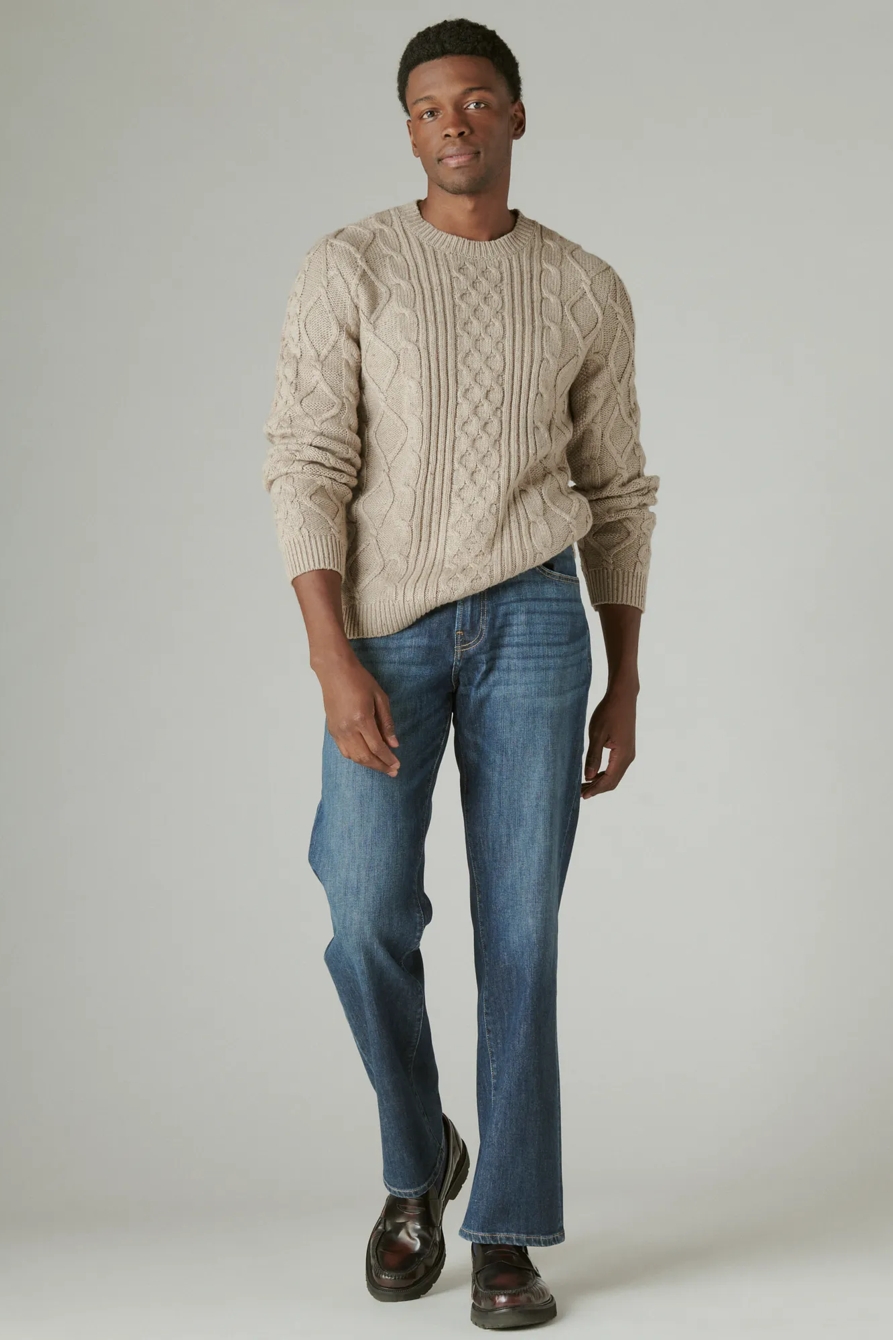 Image of Lucky Brand 181 Relaxed Straight - Men's Pants Denim Straight Leg Jeans in Wade