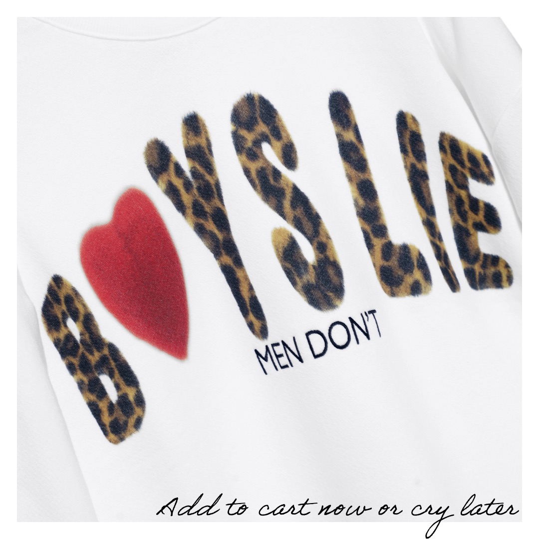  BOYS LIE MEN DON'T ADD TO CART NOW OR CRY LATER 