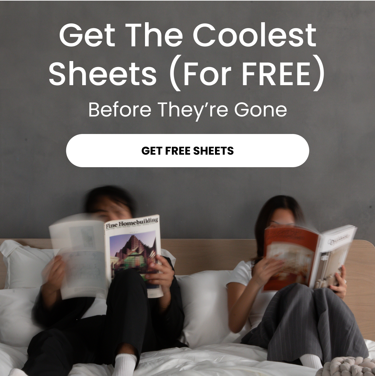 Get the coolest sheets (for free)