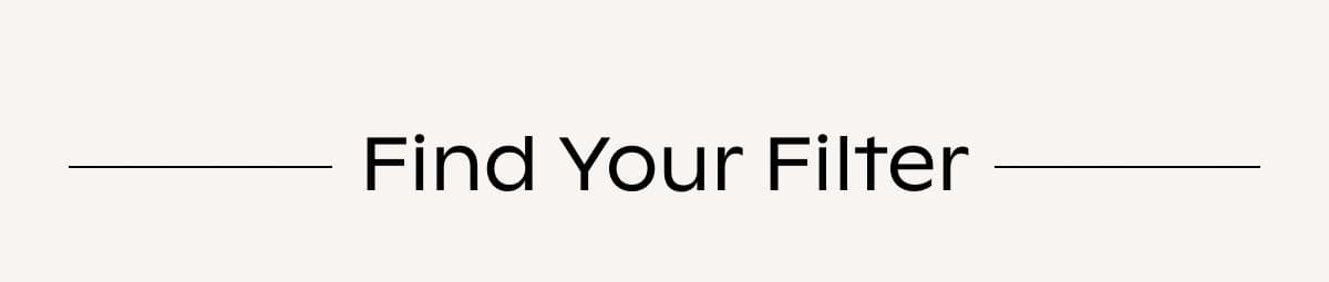 Find Your Filter