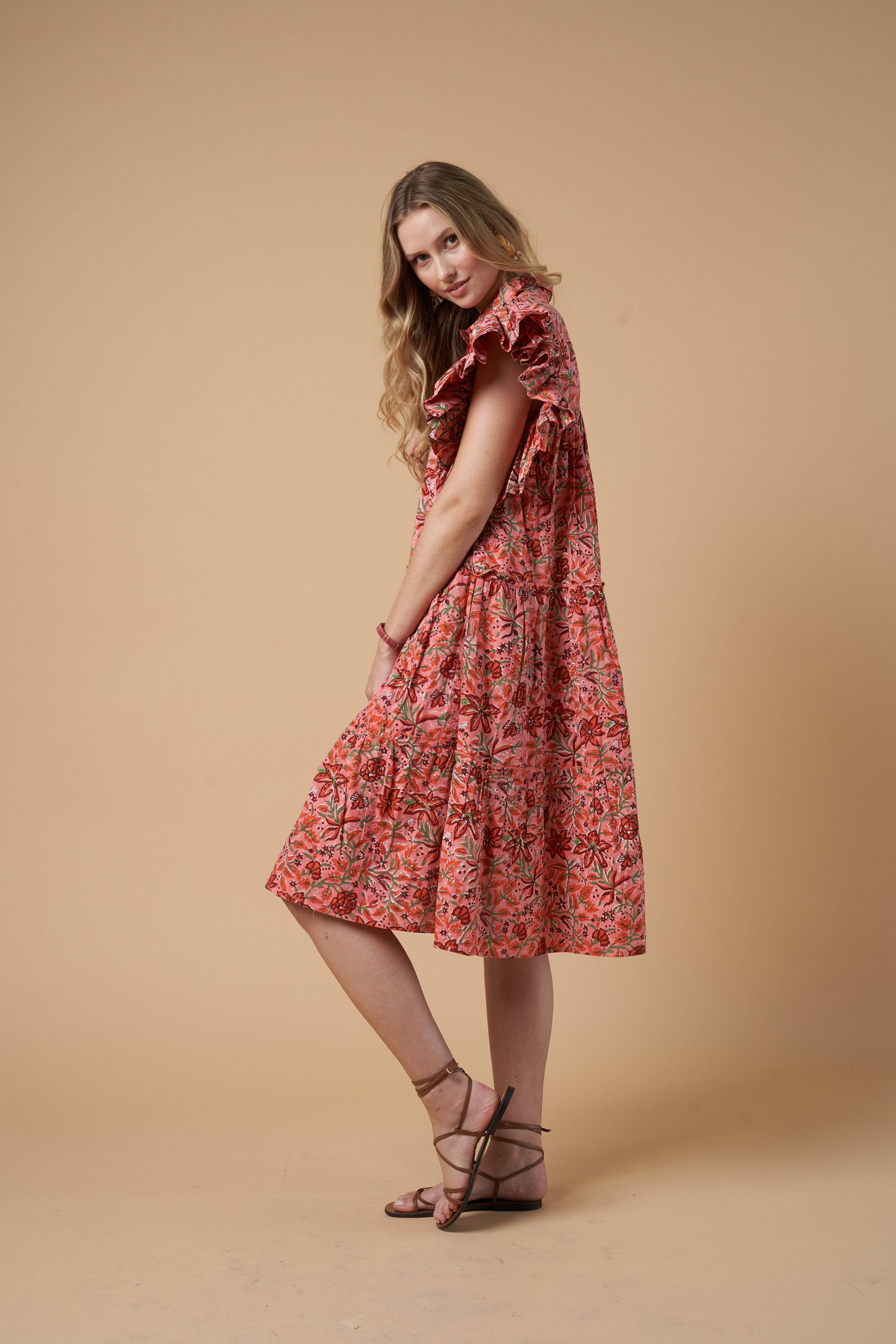 Image of Madelyn Short Dress Pink