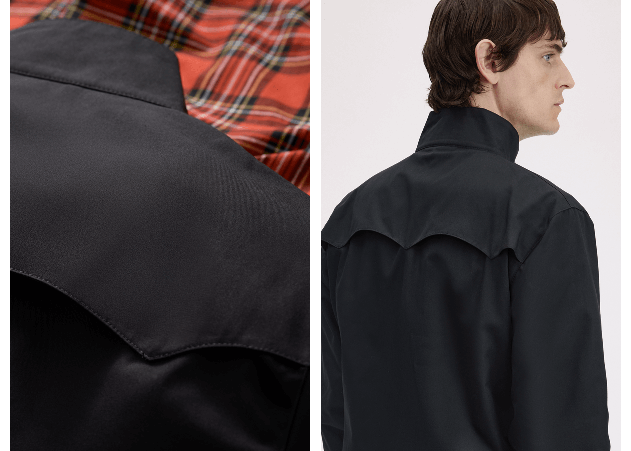 The Fred Perry Harrington Jacket in Black