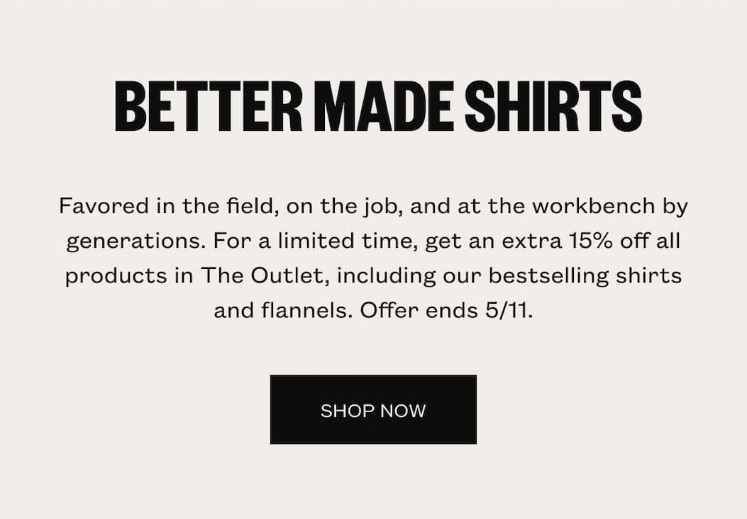 The Outlet - Extra 15% Off