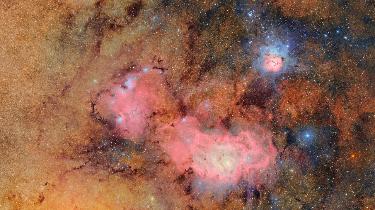This image combines 678 separate images taken by NSF-DOE Vera C. Rubin Observatory in just over seven hours of observing time.