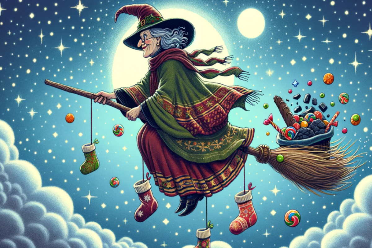 La Befana drawing