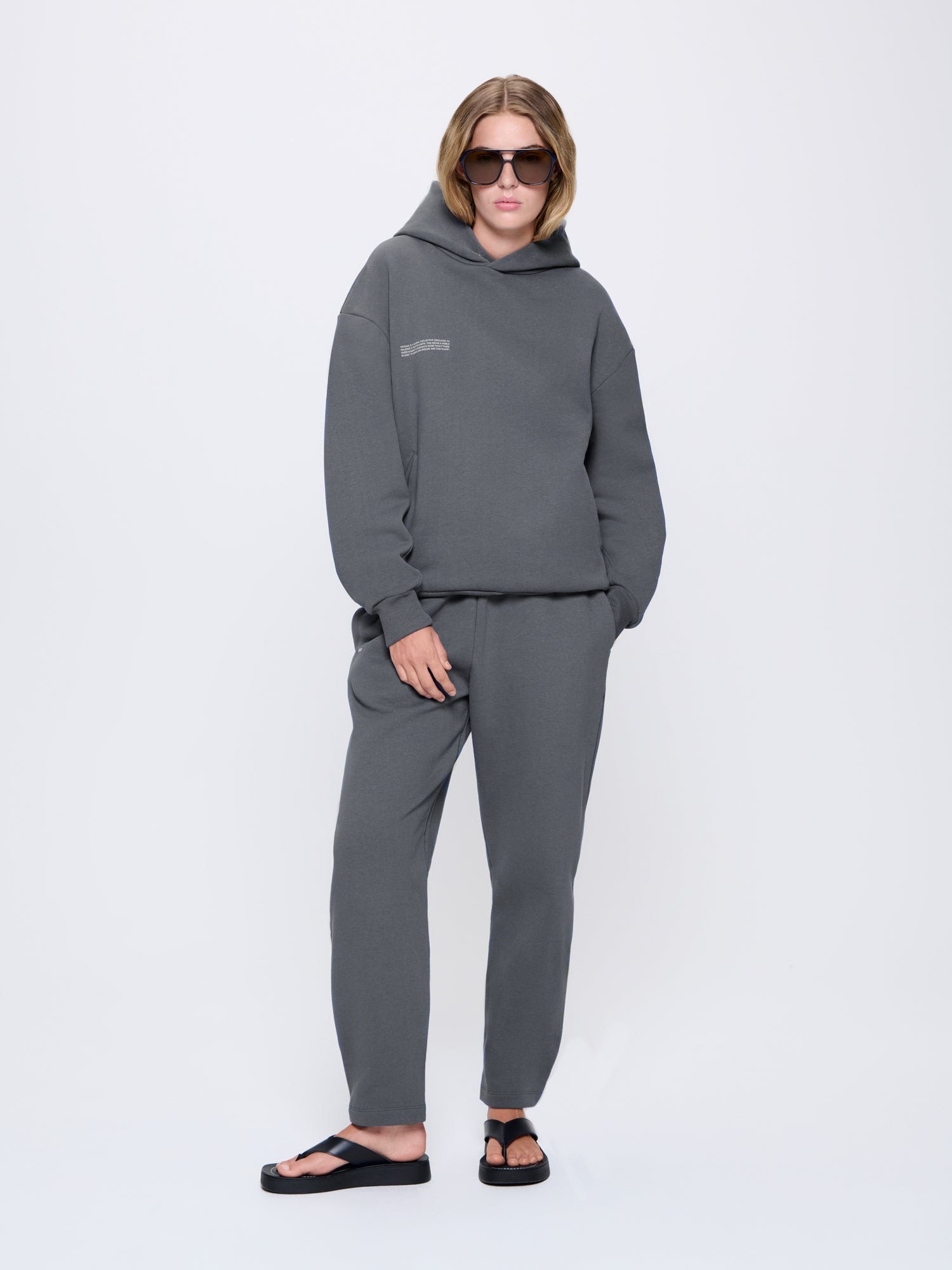 Womens DNA Barrel-Leg Track Pants - Atmosphere Grey