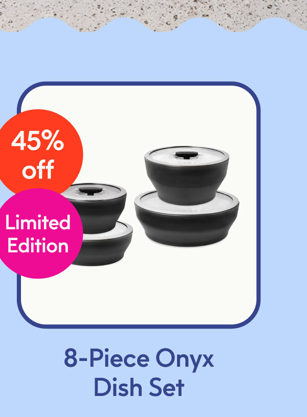 8-Piece Onyx Dish Set