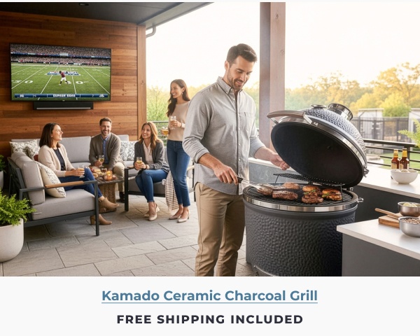 Kamado Ceramic Charcoal Grill