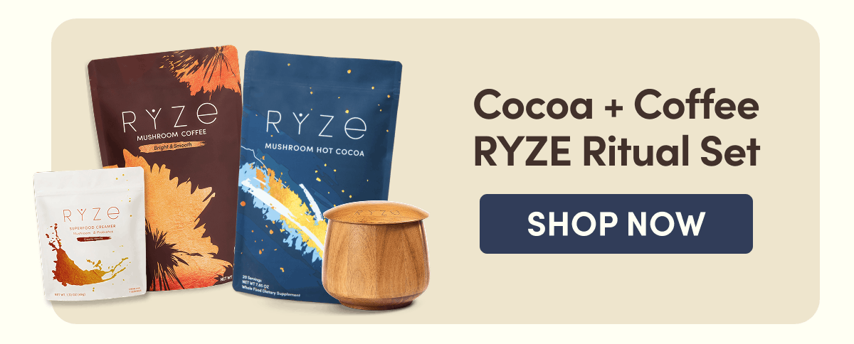 Cocoa + Coffee RYZE Ritual Set | Shop Now