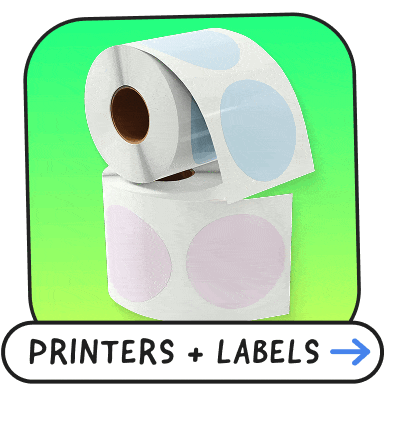 Shop printers and labels