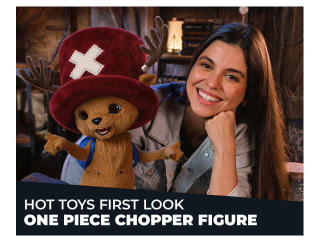First Look: One Piece Chopper Figure by Hot Toys