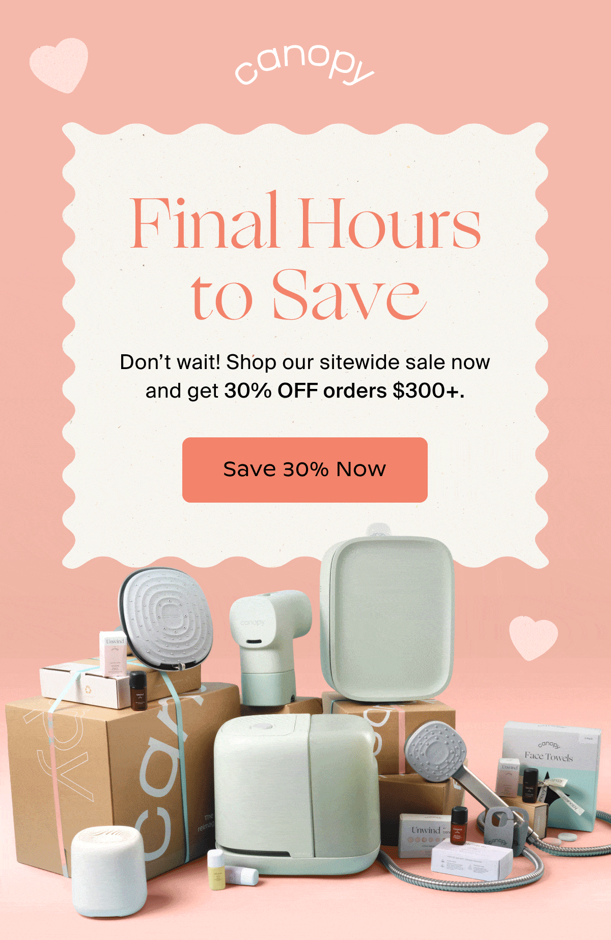 Canopy | ️Final Hours to Save | Don’t wait! Shop our sitewide sale now and get 30% OFF orders $300+. | Save 30% Now