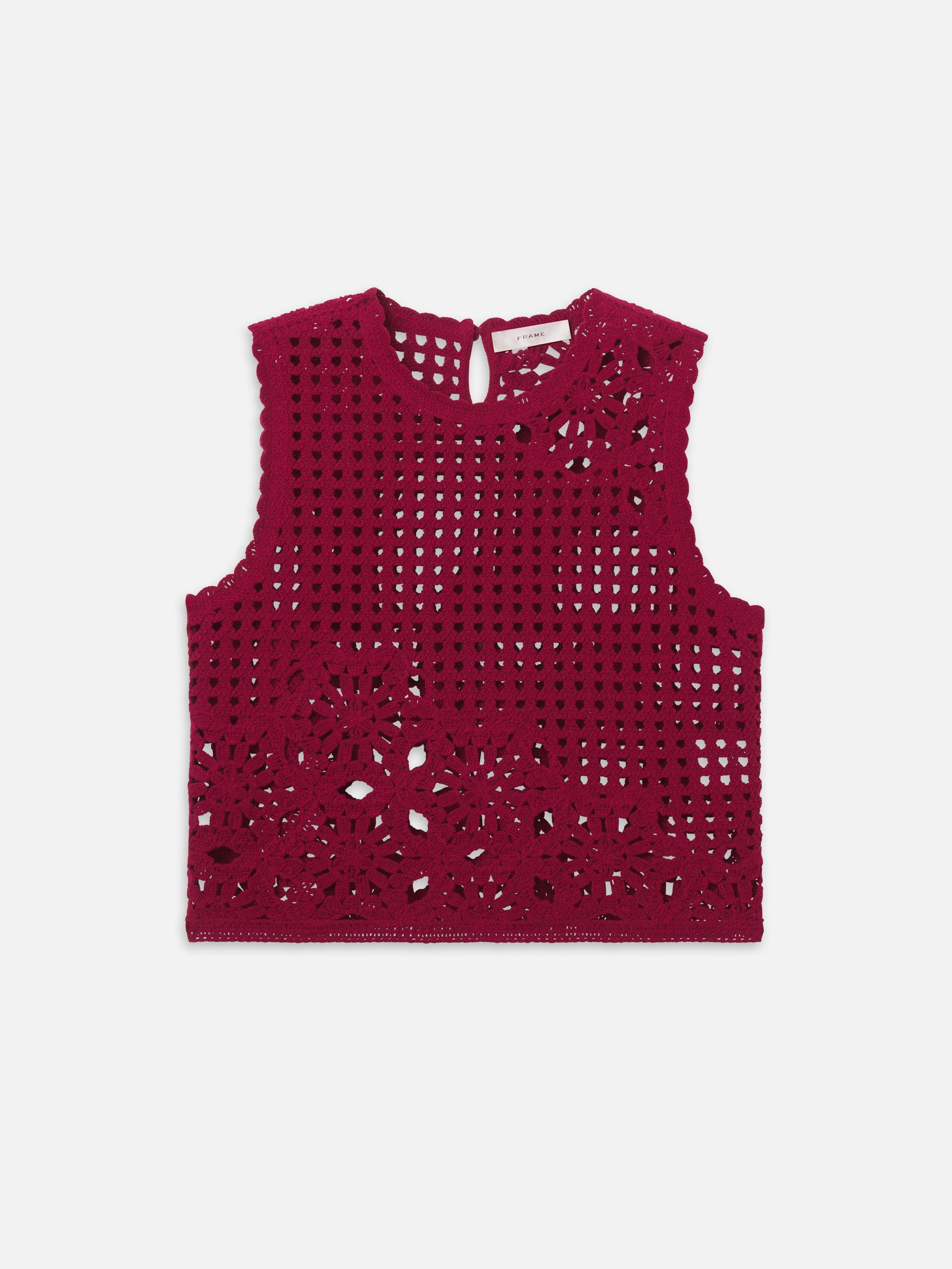 THE POSTCARD TANK IN GARNET